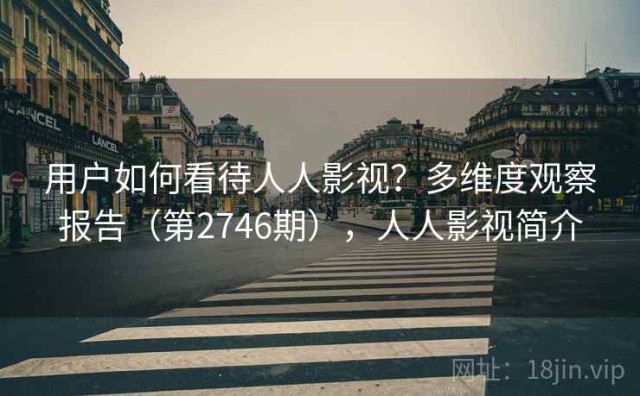 用户如何看待人人影视？多维度观察报告（第2746期），人人影视简介