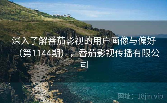 深入了解番茄影视的用户画像与偏好（第1144期），番茄影视传播有限公司