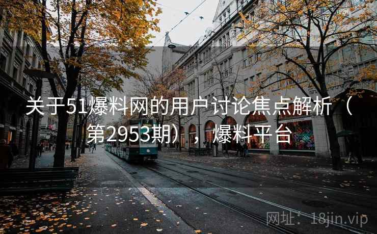 关于51爆料网的用户讨论焦点解析（第2953期），爆料平台