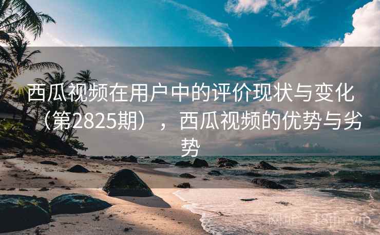 西瓜视频在用户中的评价现状与变化（第2825期），西瓜视频的优势与劣势